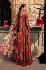 3 Piece Unstitched Embroidered Cambric Suit By MARIA B