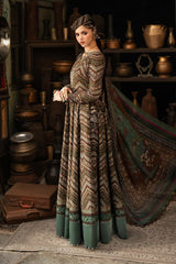 3 Piece Unstitched Embroidered Cambric Suit By MARIA B