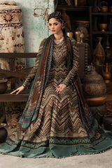 3 Piece Unstitched Embroidered Cambric Suit By MARIA B