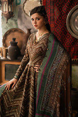 3 Piece Unstitched Embroidered Cambric Suit By MARIA B