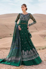 3 PC Unstitched Embroidered Embroidered Net Suit By Maria B | D-2507-A