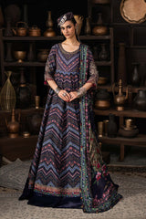 3 Piece Unstitched Embroidered Cambric Suit By MARIA B