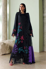 3 Piece Unstitched Embroidered Raw Silk Suit By MARIA B