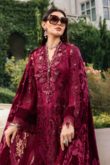 3-PC Unstitched Embroidered Winter Luxe By Maria b | D8