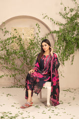 D-9717 | 3Pc Unstitched Suit Winter Collection ELEA By Tawakkal Fabrics