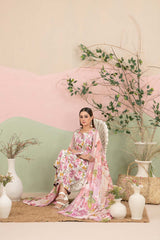 D-9779 | 3Pc Unstitched Suit Winter Collection Rozerin By Tawakkal Fabrics