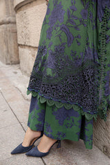 MPT-2409-B | 3Pc Unstitched Suit Printed Cambric Fall Edit 24 By Maria B