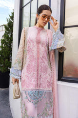 3-PC Unstitched Embroidered Jacquard Lawn By Maria B | EL-26-09