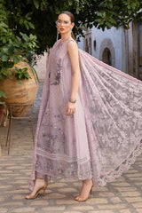 D-2411-B | 3PC Unstitched Luxury Lawn By Maria B