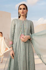 D-2412-B | 3PC Unstitched Luxury Lawn By Maria B