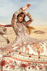 D-2413-A | 3PC Unstitched Luxury Lawn By Maria B