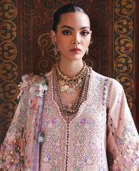 3-PC Unstitched Embroidered Lawn Reine By Republic Womenswear | Dahlia