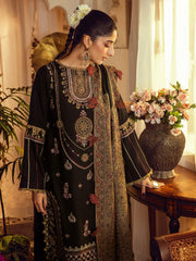 AAKS | 3 Pc Unstitched Suit Kashmiri Hand Wooven Embroidered Shawl Collection Bayaan By Cinq