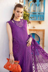 D-2402-B | 3PC Unstitched Luxury Lawn By Maria B
