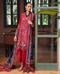 3-PC Unstitched Embroidered Lawn Reine By Republic Womenswear | Belle Rosee