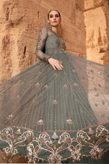 D-2403-A | 3PC Unstitched Luxury Lawn By Maria B