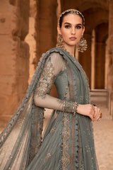 D-2403-A | 3PC Unstitched Luxury Lawn By Maria B