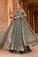 D-2403-A | 3PC Unstitched Luxury Lawn By Maria B