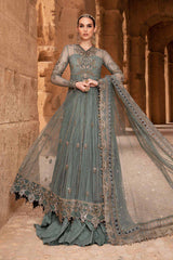 D-2403-A | 3PC Unstitched Luxury Lawn By Maria B