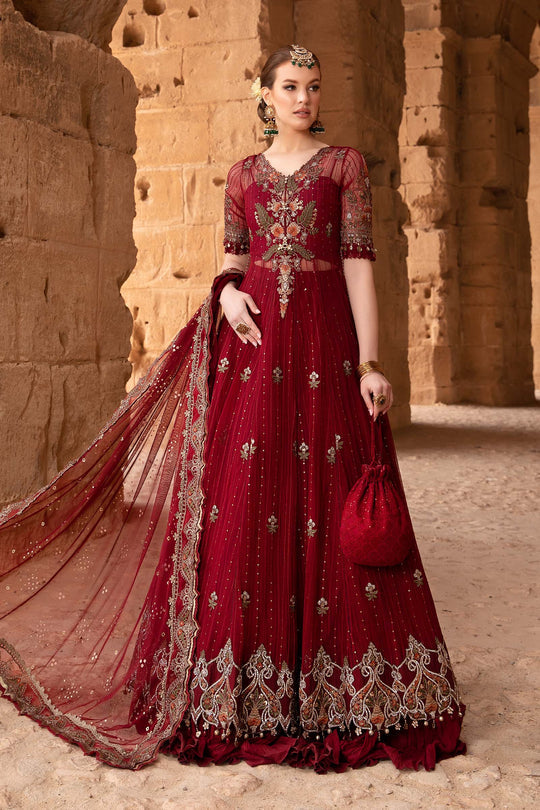 D-2403-B | 3PC Unstitched Luxury Lawn By Maria B