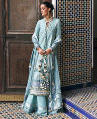 3-PC Unstitched Embroidered Lawn Reine By Republic Womenswear | Lilas