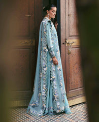 3-PC Unstitched Embroidered Lawn Reine By Republic Womenswear | Lilas