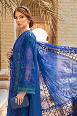 D-2404-B | 3PC Unstitched Luxury Lawn By Maria B