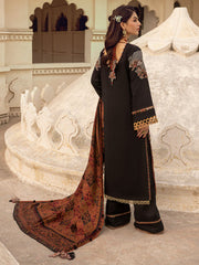 VASAL | 3 Pc Unstitched Suit Kashmiri Hand Wooven Embroidered Shawl Collection Bayaan By Cinq