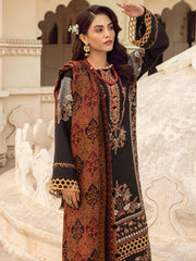 VASAL | 3 Pc Unstitched Suit Kashmiri Hand Wooven Embroidered Shawl Collection Bayaan By Cinq