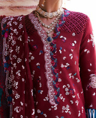 3-PC Unstitched Embroidered Lawn Reine By Republic Womenswear | Eden