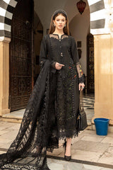 D-2408-B | 3PC Unstitched Luxury Lawn By Maria B