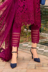 D-2409-B | 3PC Unstitched Luxury Lawn By Maria B