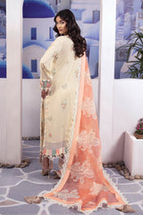 DD-03 | 3PC Unstitched Embroidered Lawn Dahlia By Raeesa Premium