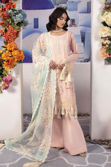 DD-05 | 3PC Unstitched Embroidered Lawn Dahlia By Raeesa Premium