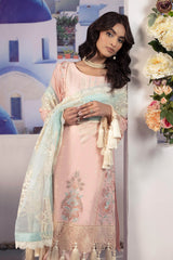 DD-05 | 3PC Unstitched Embroidered Lawn Dahlia By Raeesa Premium