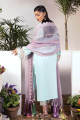 DD-06 | 3PC Unstitched Embroidered Lawn Dahlia By Raeesa Premium