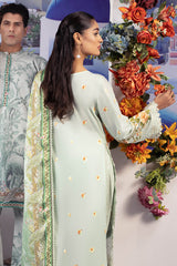 DD-07 | 3PC Unstitched Embroidered Lawn Dahlia By Raeesa Premium