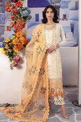 DD-08 | 3PC Unstitched Embroidered Lawn Dahlia By Raeesa Premium