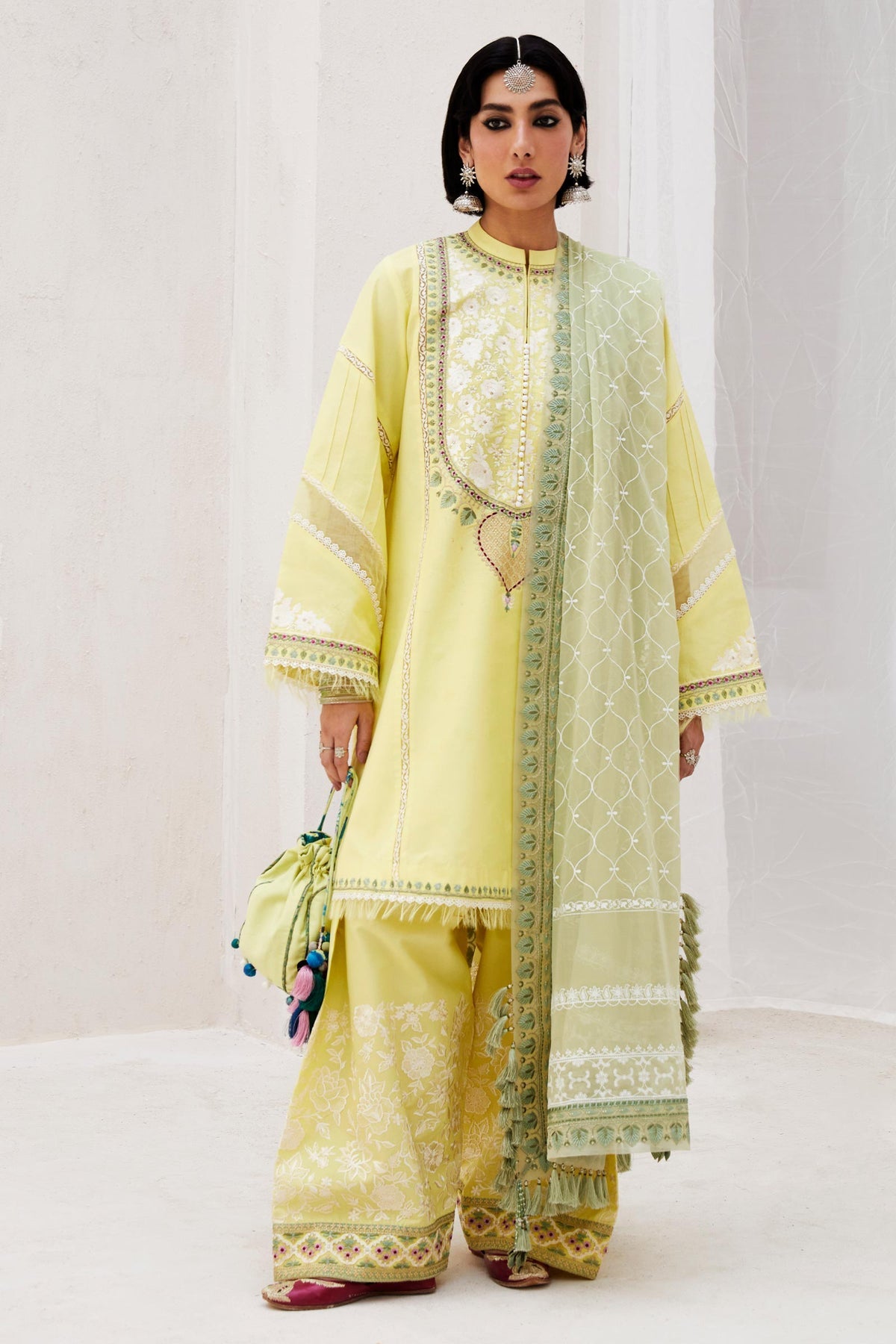 DILARA 15A | 3PC Unstitched Summer Lawn By Zara Shahjahan