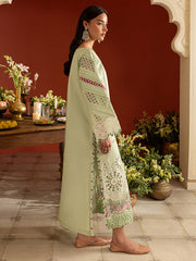 3 PC Unstitched Suit Embroidered Lawn Dastan-e-Noor By Parishay | DSC-03