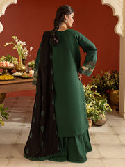 3 PC Unstitched Suit Embroidered Lawn Dastan-e-Noor By Parishay | DSC-06