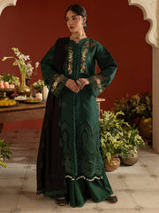3 PC Unstitched Suit Embroidered Lawn Dastan-e-Noor By Parishay | DSC-06