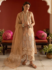 3 PC Unstitched Suit Embroidered Lawn Dastan-e-Noor By Parishay | DSC-13