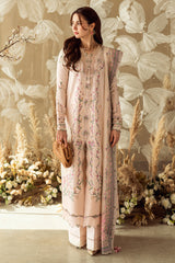 FK-12 LILY | 3Pc Unstitched Suit Luxury Lawn Sahil By Qalamkar