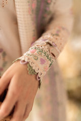 FK-12 LILY | 3Pc Unstitched Suit Luxury Lawn Sahil By Qalamkar