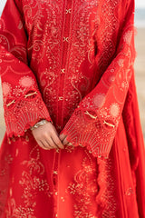 FK-07 BELLA | 3Pc Unstitched Suit Luxury Lawn Sahil By Qalamkar