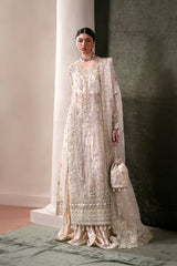 Luxury Embroidered Organza Formal Suit – 3 Piece & Pouch Howlite By Eman  Adeel