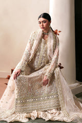 Luxury Embroidered Organza Formal Suit – 3 Piece & Pouch Howlite By Eman  Adeel