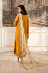 ZFE-04 ELIZA | 3Pc Unstitched Suit Embroidered Lawn Formal Edit By Zarif