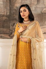 ZFE-04 ELIZA | 3Pc Unstitched Suit Embroidered Lawn Formal Edit By Zarif